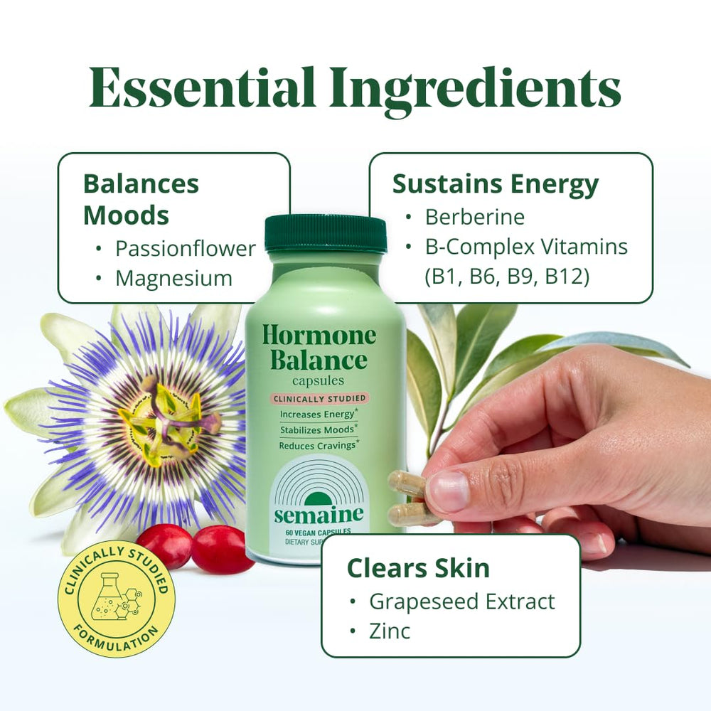 Berberine phytosome detail in Semaine Hormone Balance for balance support