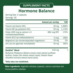 USA-made badge on Semaine Hormone Balance packaging signaling quality