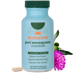 Semaine Peri/Menopause Essentials bottle for balance and routine