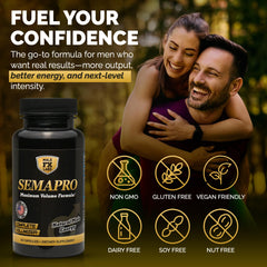 SEMAPRO 60-capsule month supply pack for convenient use