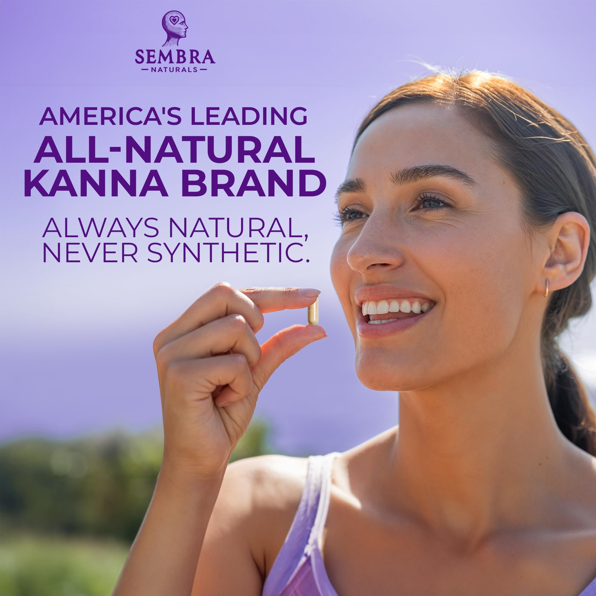 SEMBRA NATURALS KannaFocus daily use scene: a calm moment at your desk.