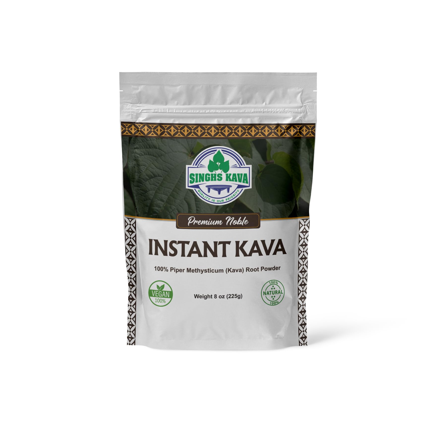 SENIOR KAVA micronized instant kava powder bottle pour for quick relaxation
