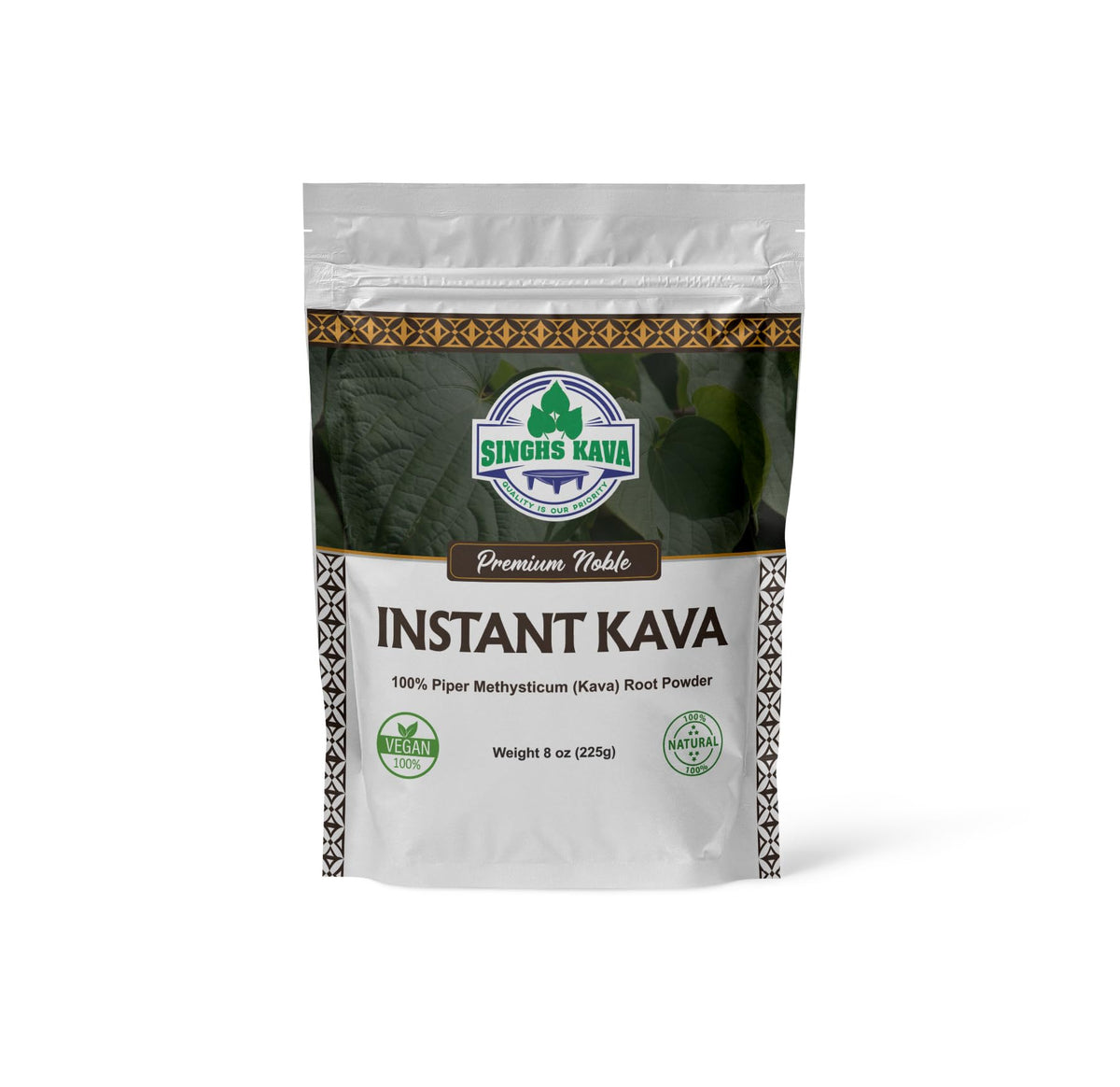 SENIOR KAVA micronized instant kava powder bottle pour for quick relaxation