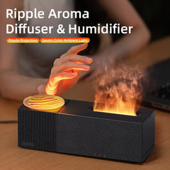 SENMUL Ripple starry projection lights walls for a calm nightscape.