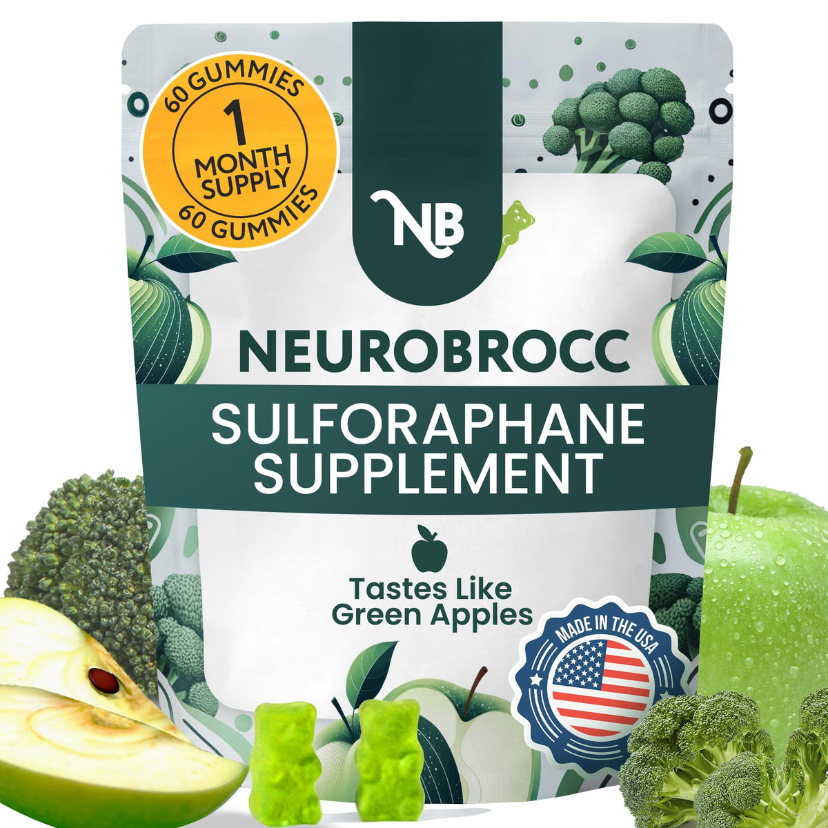 Sensory Scout NeuroBrocc bottle pour for daily use