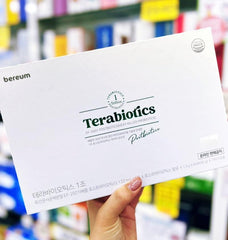Seoulife Terabiotics 1 Trillion Stick torn open and poured for convenient daily use.