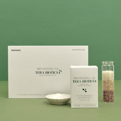 Seoulife Terabiotics 1 Trillion Stick packaging in compact boxes for shelf-stable daily use.