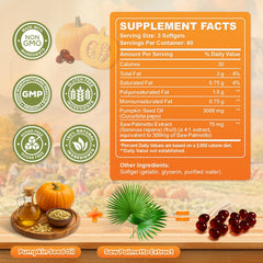 SEPT YAN saw palmetto capsules bottle highlighting hormonal balance and urinary comfort