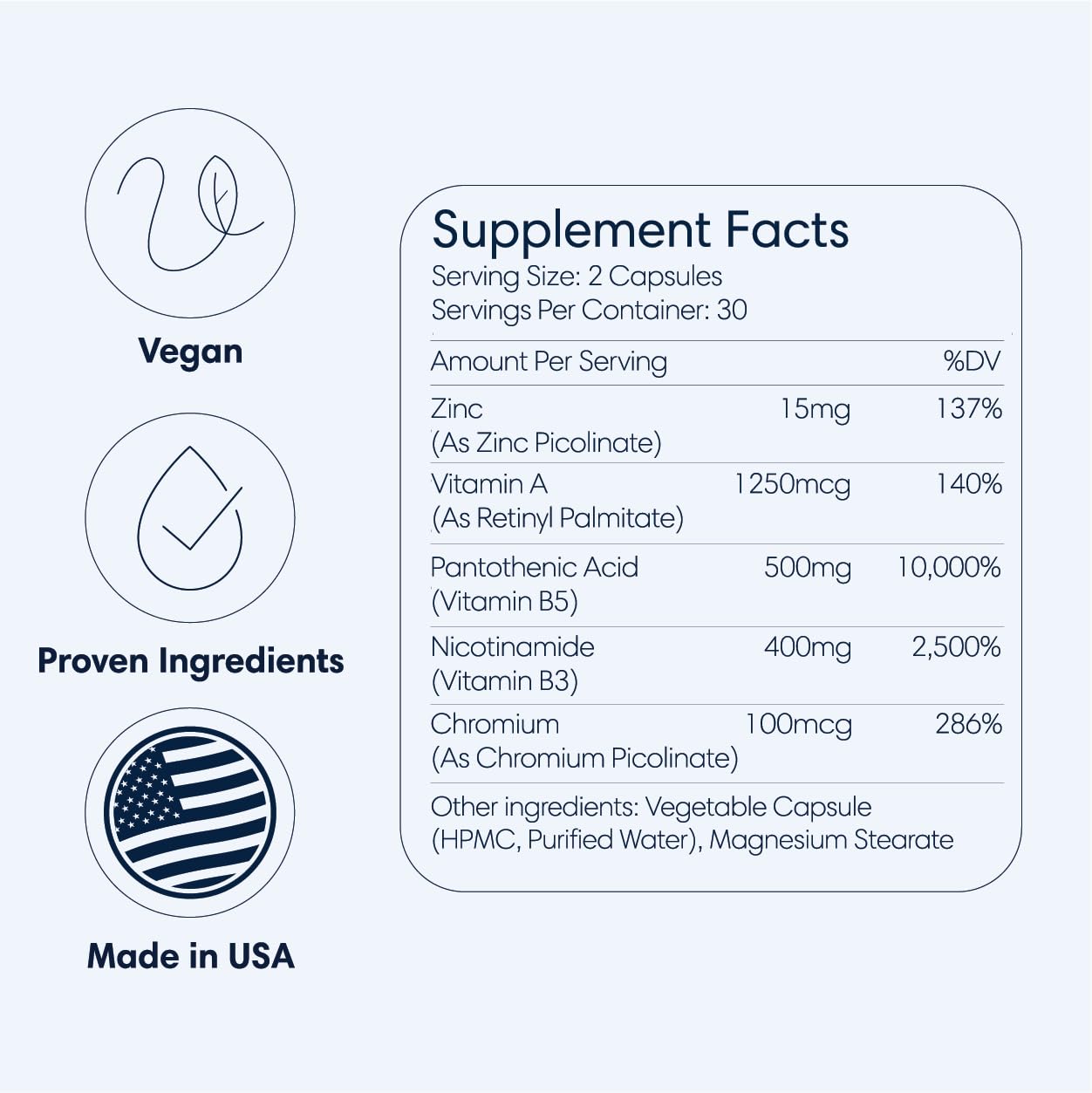 Seraph acne supplement capsules in bottle, ready for your daily routine.
