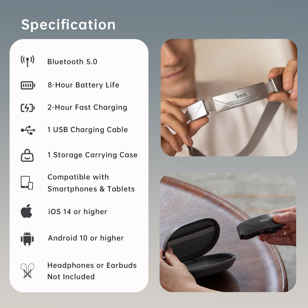 SereniBrain travel-case image illustrating portable setup for meditation on the go