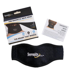 Serenity2000 neck wrap lightweight breathable neoprene enhances all-day comfort