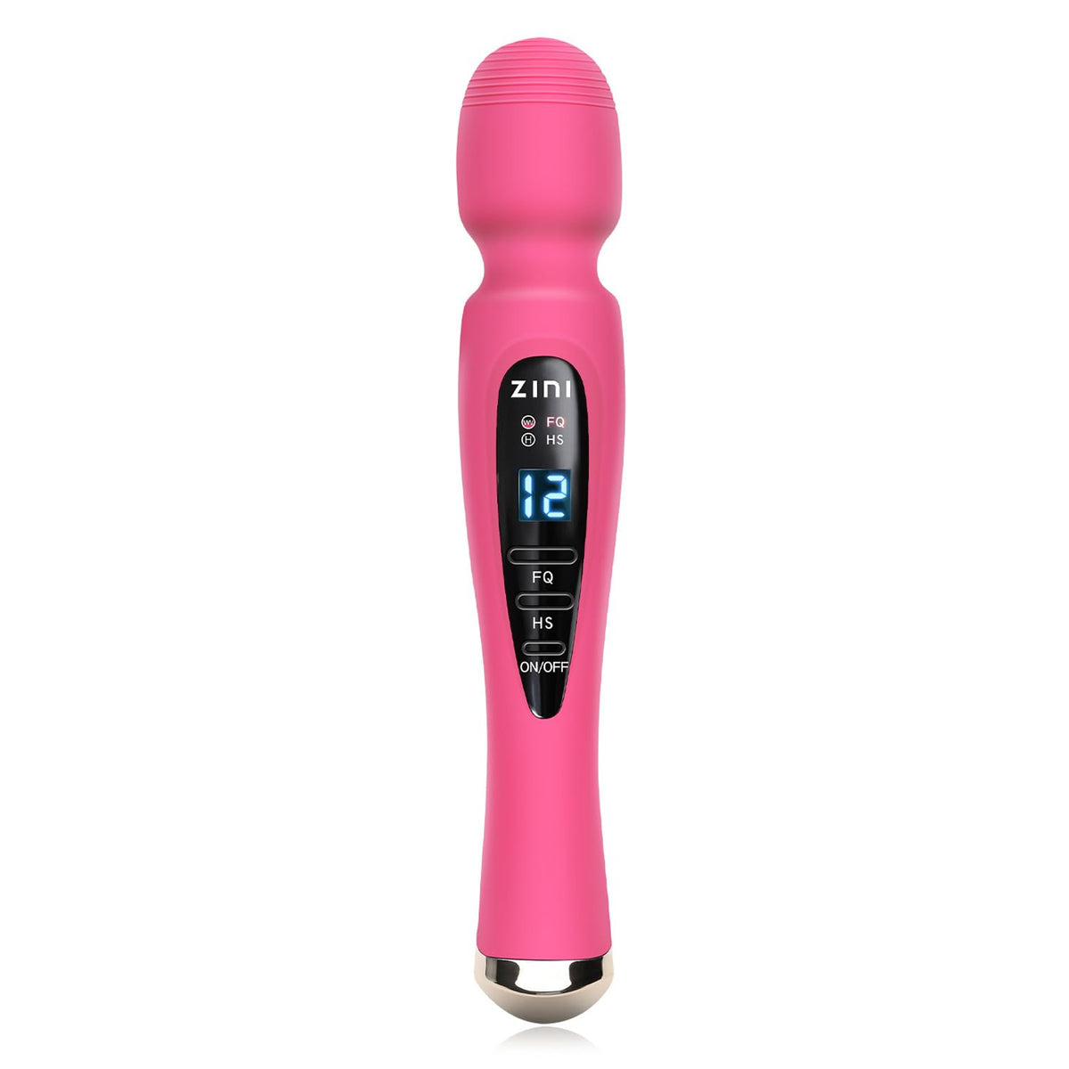 Seritivo cordless massager with LCD display for targeted neck and shoulder relief.
