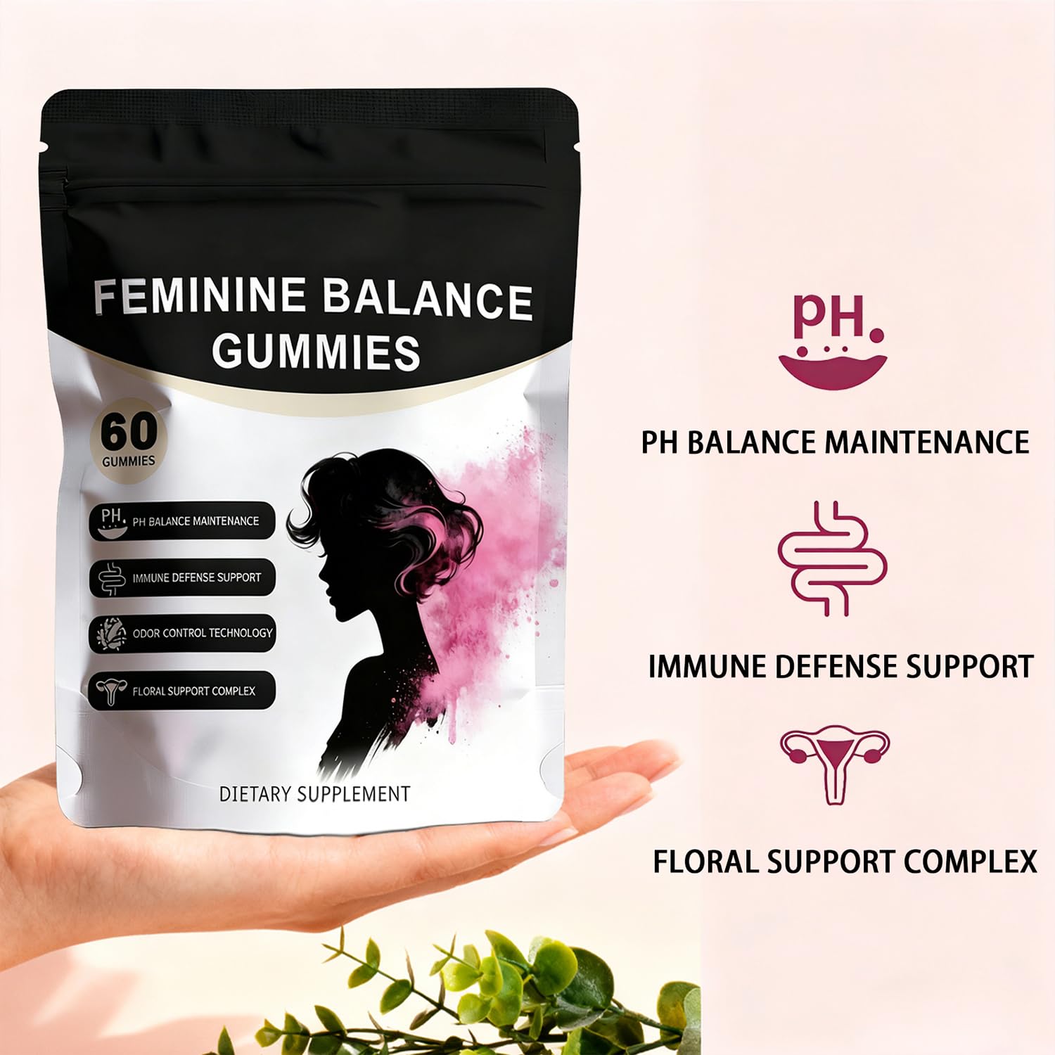 SERSANVE Feminine Balance daily routine use for consistent upkeep of balance.