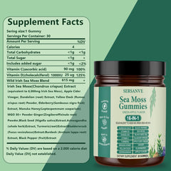 User taking a SERSANVE gummy as part of daily routine