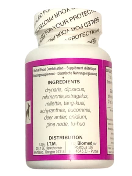Seven Forests Drynaria tablets close-up for daily herbal supplementation.
