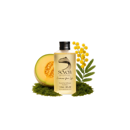 SevenAromas hotel scent diffuser oil bottle with premium dropper for easy dispensing.