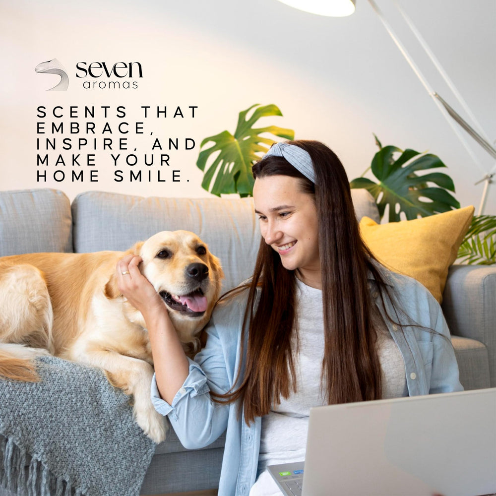 Seven Aromas safe for kids and pets diffuser oil for family-friendly homes.