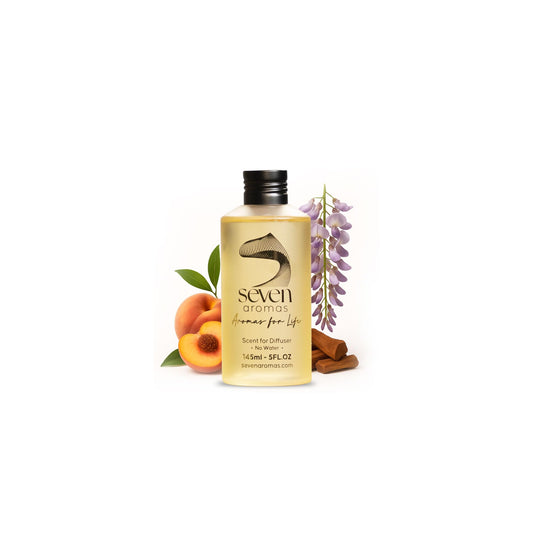 SevenAromas Santorini diffuser oil bottle pour for easy room fragrance