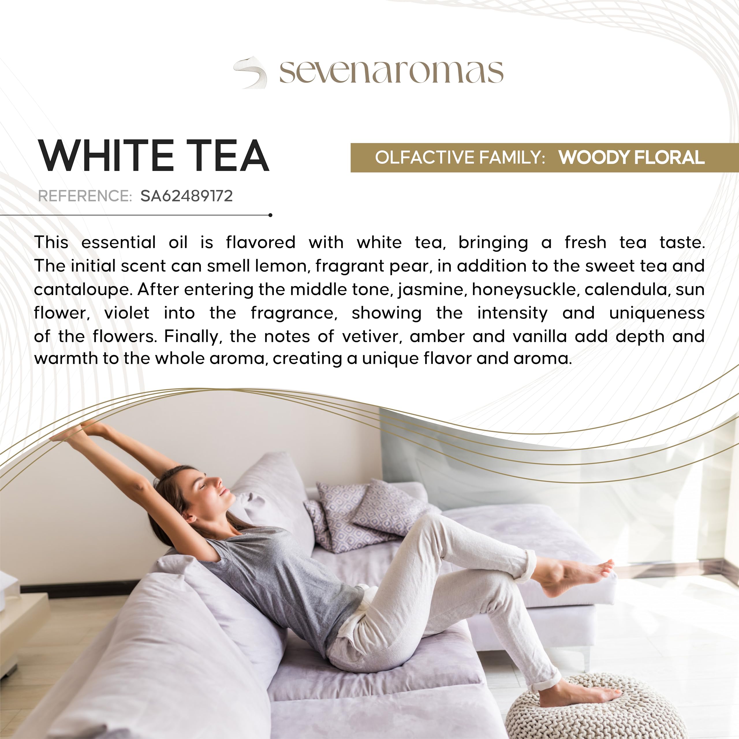 SevenAromas top-notes-crisp-citrus-green highlights brighten any room