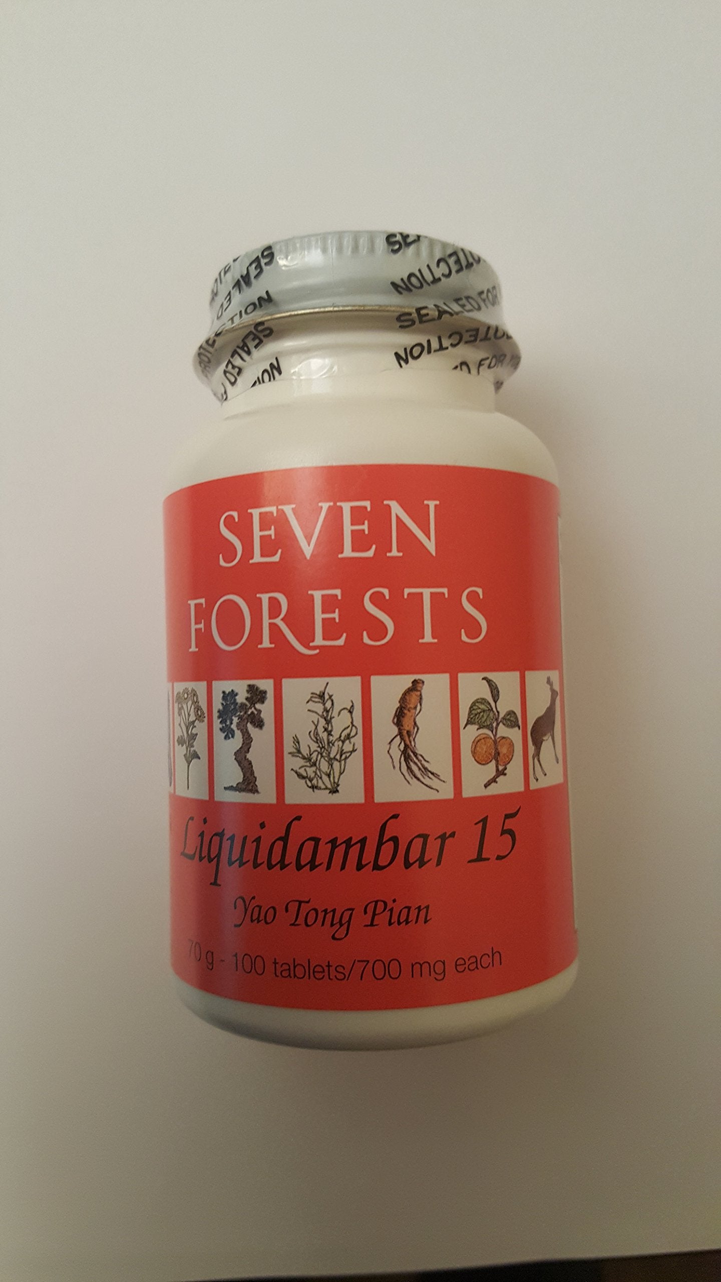 Seven Forests Liquidambar 15 bottle front view for daily balance and routine use.