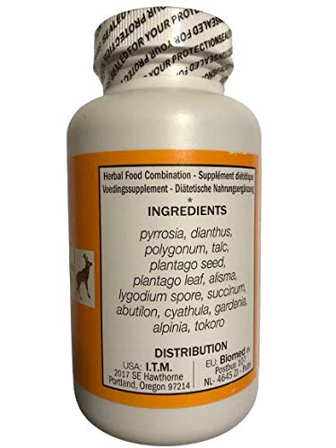 Seven Forests Pyrrosia bottle close-up highlighting easy daily dosing.