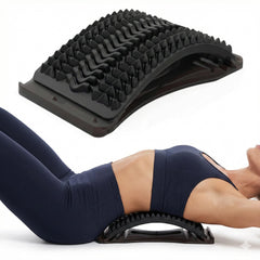 Sevorange Back Stretcher front view highlights sturdy ABS build for reliable lumbar support