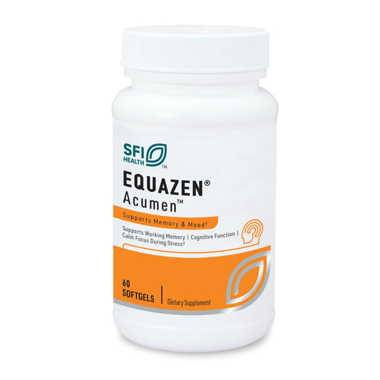 SFI Health Acumen bottle promoting daily memory and focus support