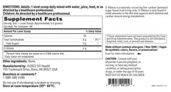 Close-up of SFI Health D-Ribose powder label highlighting allergen-free ingredients.
