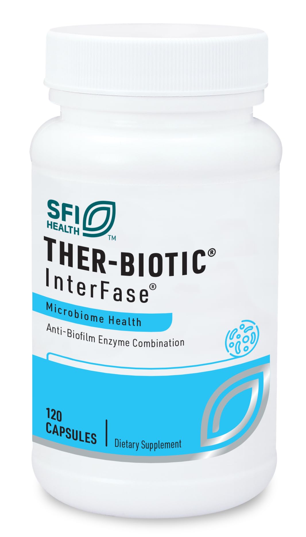 SFI Health InterFase bottle with capsules for digestive support