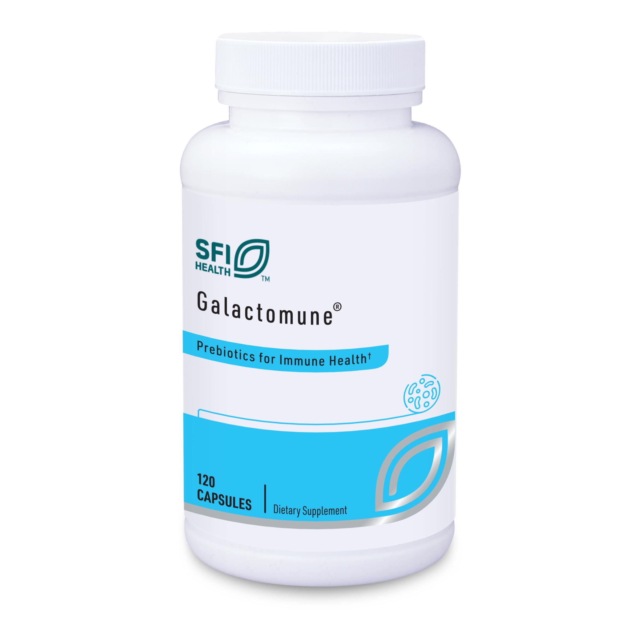SFI Health Klaire Labs Galactomune bottle front view for immune-support prebiotic