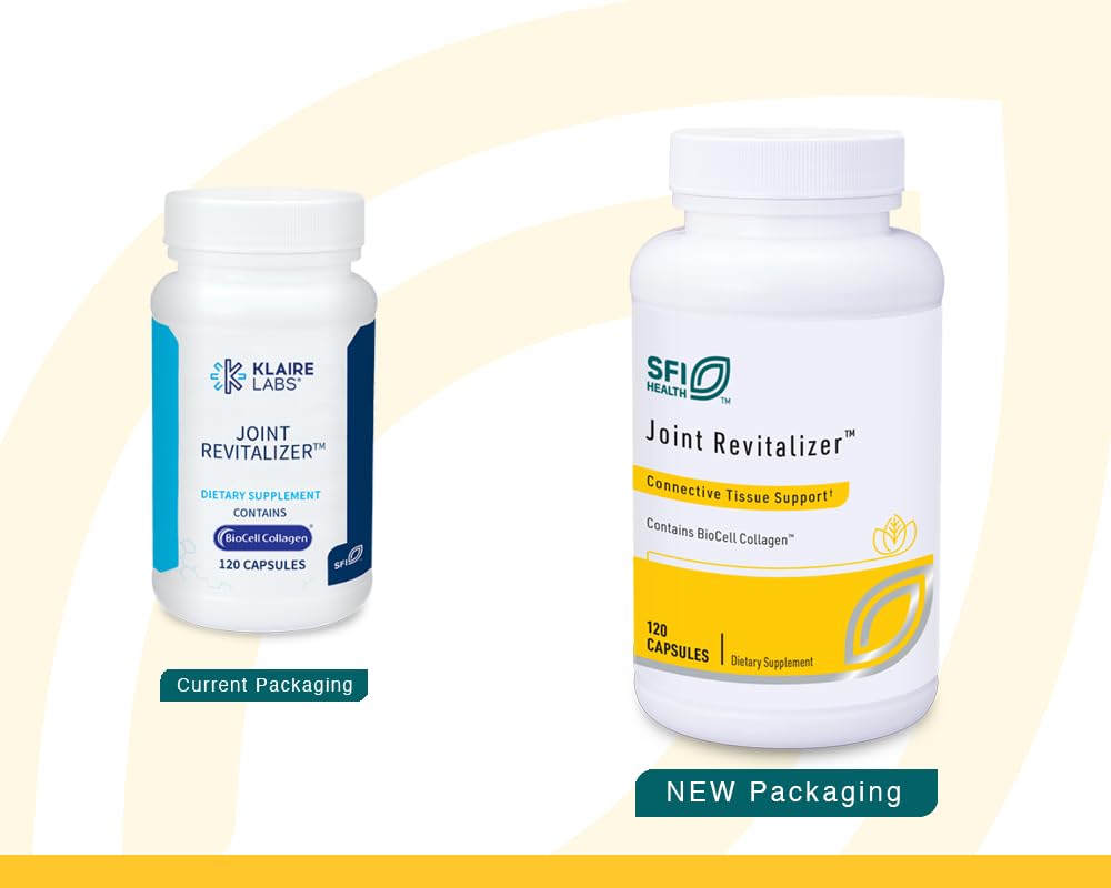 SFI Health Klaire Labs Joint Revitalizer bottle back labeling