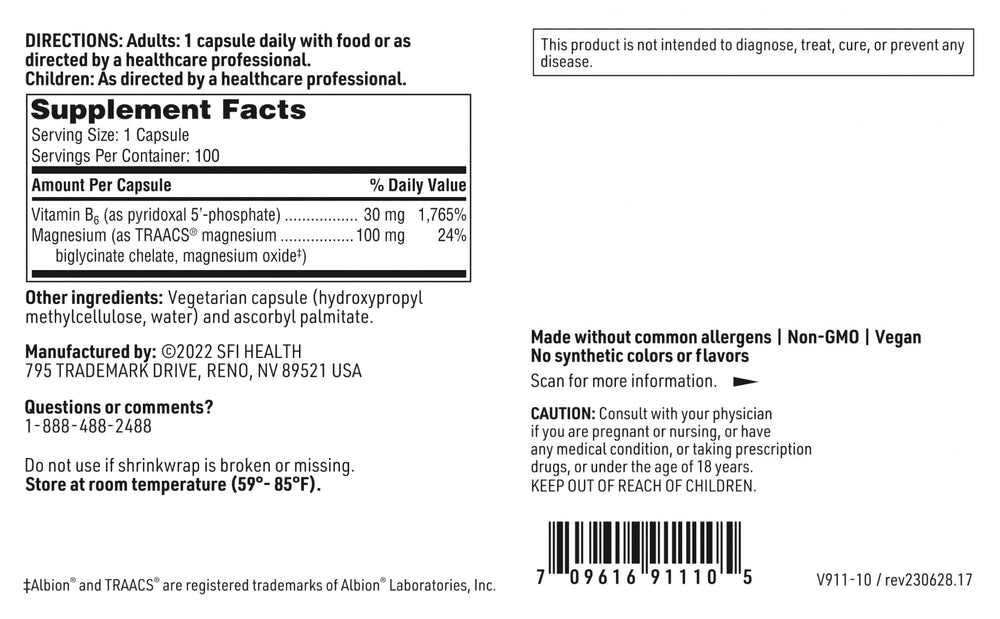 SFI Health Klaire Labs practitioner-approved seal on packaging.