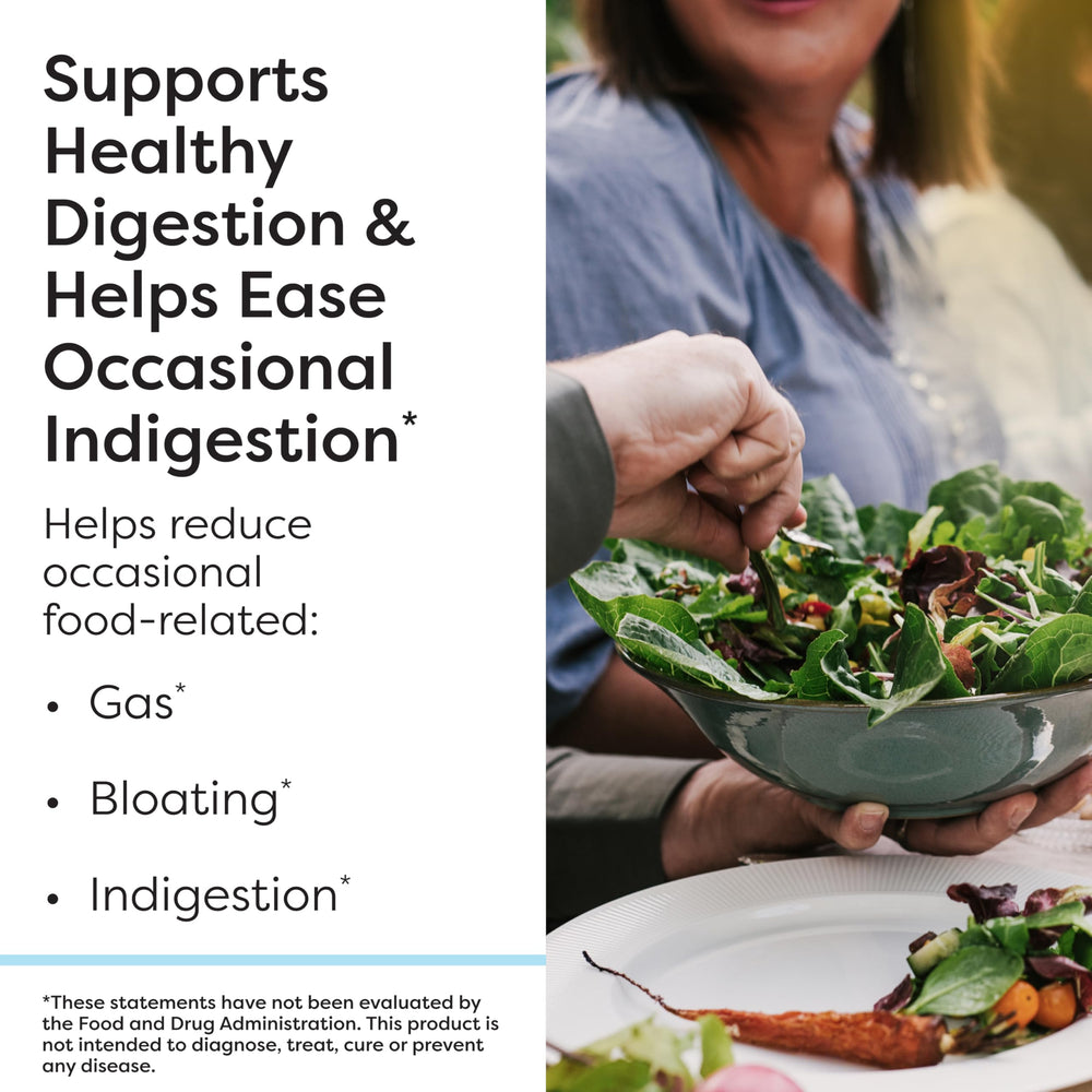 SFI Health Vital-Zymes digestion diagram illustrates how enzymes aid breakdown