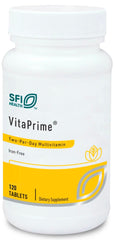 SFI Health VitaPrime bottle with tablets shown for daily immune-support nutrition
