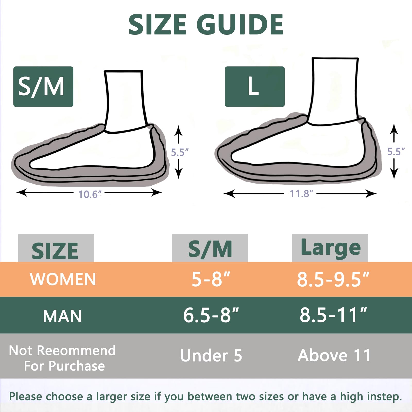 Sfiocoopck microwavable slippers non-slip sole for safety during rest