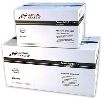 SH School Health adhesive bandages provide secure protection during activities and everyday wounds for minor cuts and scrapes.