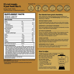 Shakeology Cafe Latte protein scoop ready to mix for a post-workout shake.