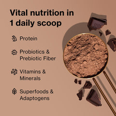 Shakeology probiotic blend ingredients emphasizing gut-friendly nutrients