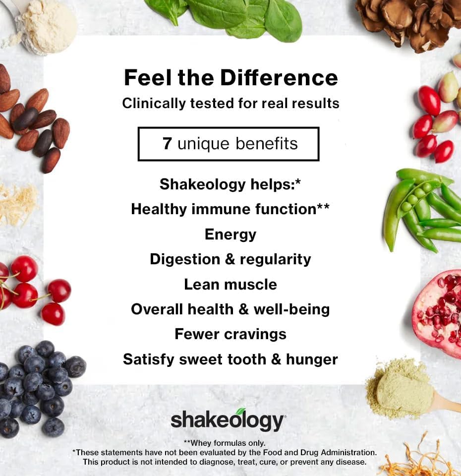 Shakeology adaptogen and mushroom blend image hints balanced energy.