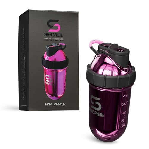 Shakesphere easy-clean interior minimizes powder residue and maintenance time.