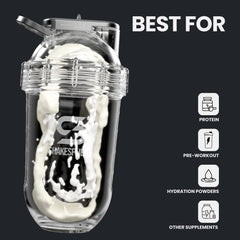 Shakesphere overnight temperature retention supports hot coffee or cold shakes all day.