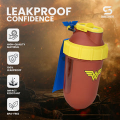 SHAKESPHERE steel slide cap showing leak-proof workout capability