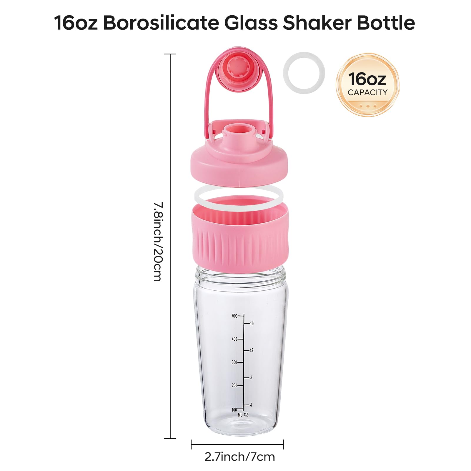 ShakeXpert blending ball ensures smooth protein mixes every time