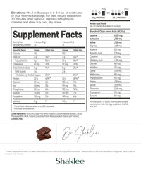 Shaklee Advanced Physique whey shake glass demonstrates easy lean protein mix.