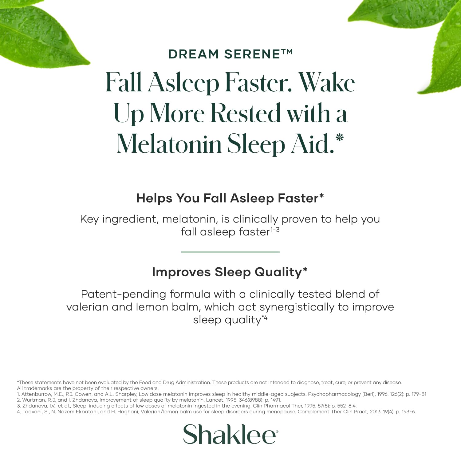 Shaklee Dream Serene on a cozy dusk scene to support deeper rest