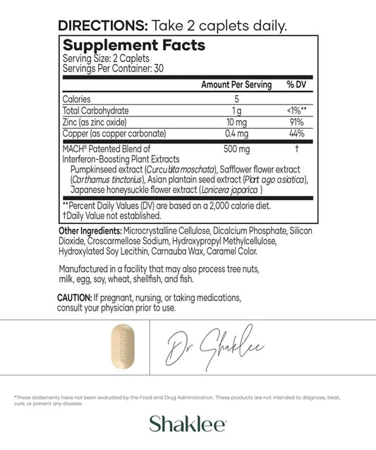 NutriFeron caplets ready for daily use, part of your wellness routine.
