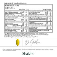 Shaklee Vita-Lea Gold tablets close-up with smooth coating