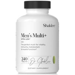 Shaklee Vita-Lea Men bottle front showing daily essential vitamins