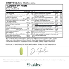 Shaklee Vita-Lea Men tablets closeup for high potency multivitamin benefits