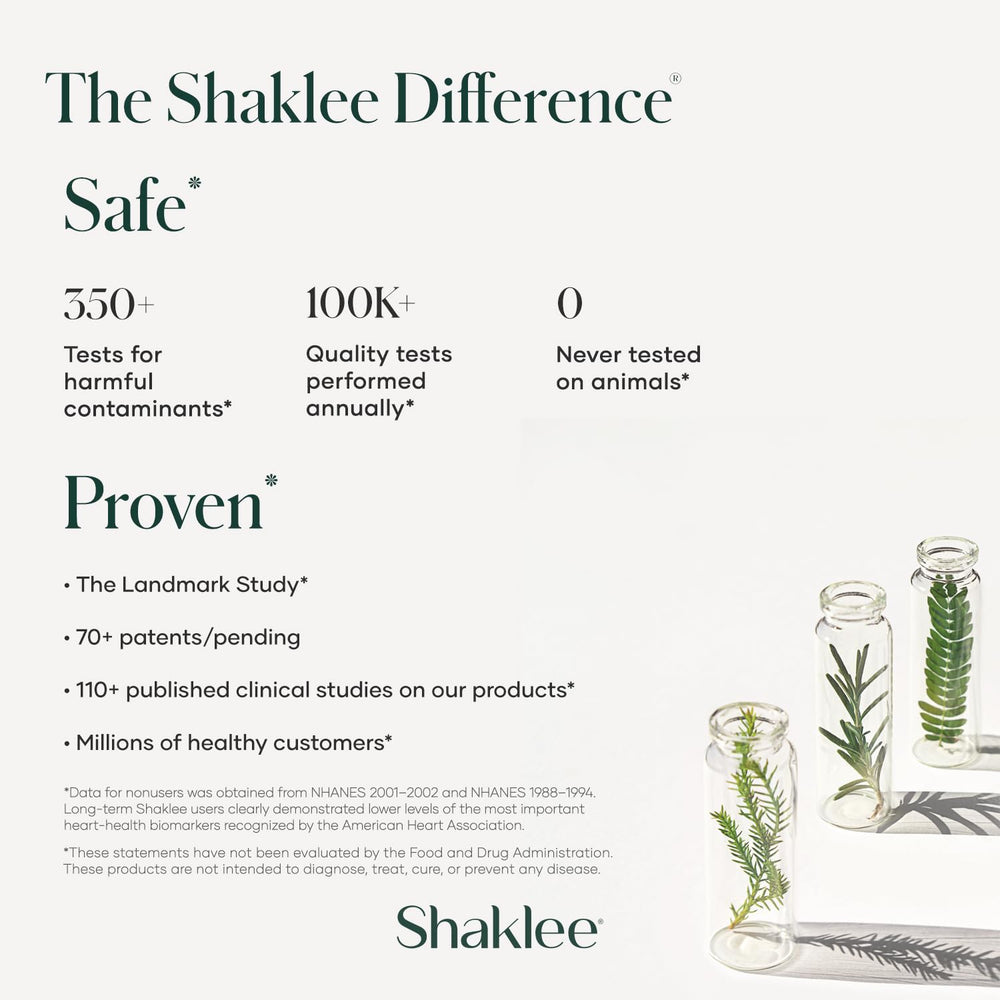 Shaklee Vitalizer Men daily routine shot for energy and balance.